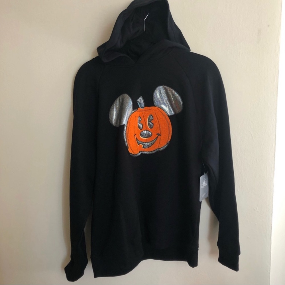 New Disney Mickey Mouse Halloween Pumpkin Hoodie